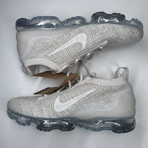 Nike Air VaporMax Flyknit 2021 Phantom White DJ9975-001 Women’s Shoe Size 5.5 - Picture 4 of 11